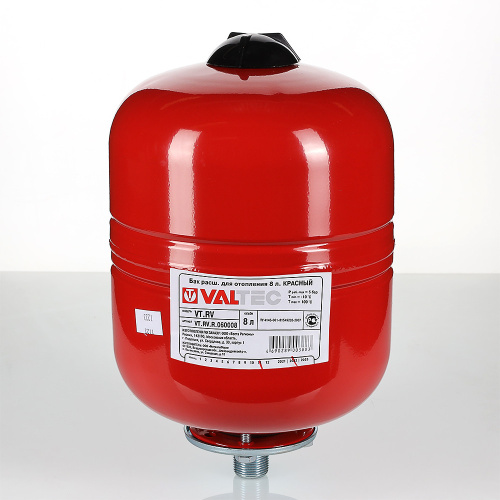 Расширительный бак VALTEC (отопление) 8 л фото в интернет-магазине САНТЕХСИТИ