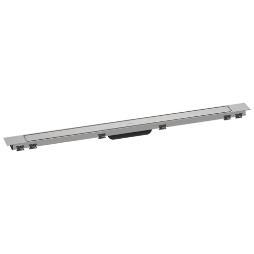 Hansgrohe RainDrain Внешняя часть трапа для душа 1000, с регулировкой по высоте, цвет: сталь фото в интернет-магазине САНТЕХСИТИ