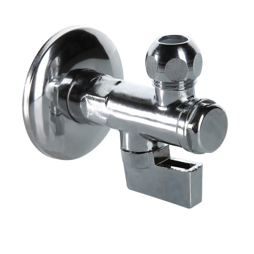 Кран угловой VALTEC с фильтром 1/2"хМ10 фото в интернет-магазине САНТЕХСИТИ