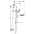 Hansgrohe Crometta Vario Unica Душевой набор: штанга 650mm, ручной душ, 1jet (Rain), шланг, цвет: белый/хром фото в интернет-магазине САНТЕХСИТИ
