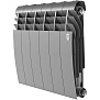 Радиатор биметаллический Royal Thermo BiLiner 350 /Silver Satin - 6 секций фото в интернет-магазине САНТЕХСИТИ