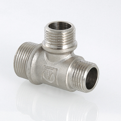 Резьбовой фитинг VALTEC Тройник переходной 3/4"х3/4"х1/2" нар.-нар.-нар. фото в интернет-магазине САНТЕХСИТИ