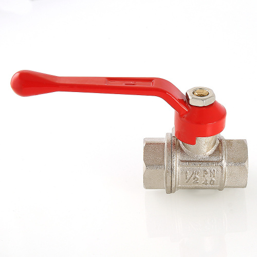 Кран шаровой трехходовой VALTEC тип L 1/2" вн. вн. вн. фото в интернет-магазине САНТЕХСИТИ