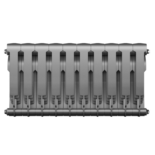 Радиатор биметаллический Royal Thermo BiLiner 350 /Silver Satin - 10 секций фото в интернет-магазине САНТЕХСИТИ