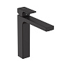 Hansgrohe Vernis Shap Смеситель для раковины, излив 190 мм, цвет: матовый черный фото в интернет-магазине САНТЕХСИТИ
