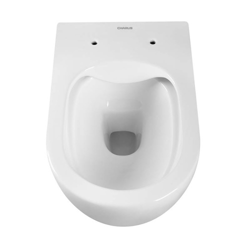 Унитаз подвесной CHARUS безободковый SKANDENBORG RIMLESS EWC700-125W фото в интернет-магазине САНТЕХСИТИ