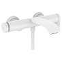Hansgrohe Vernis Смеситель для ванны, настенный, цвет: белый матовый фото в интернет-магазине САНТЕХСИТИ