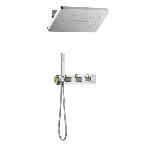 Душевая система встроенная с термостатом Petruma SX-5249/00SM Хром фото в интернет-магазине САНТЕХСИТИ