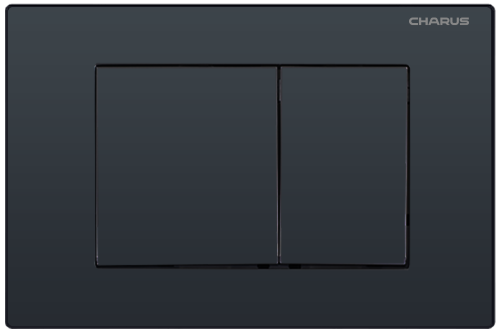 Клавиша для инсталляции CHARUS MINIMALISTA Черный матовый FP.310.DW.01 фото в интернет-магазине САНТЕХСИТИ
