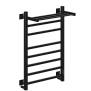 Полотенцесушитель НИКА с греющим кабелем STEP-2 ВП U 80/50 (RAL9005 mat) фото в интернет-магазине САНТЕХСИТИ