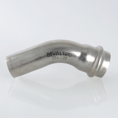 Фитинг нержавеющая сталь VALTEC Угол 45° 54 вн-нар фото в интернет-магазине САНТЕХСИТИ