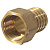 Резьбовой фитинг Штуцер TIM латунный с вр.р 1/2"х16мм фото в интернет-магазине САНТЕХСИТИ