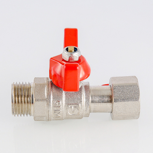 Кран шаровой VALTEC для подключения манометра, 1/2"нар -1/2"вн. фото в интернет-магазине САНТЕХСИТИ