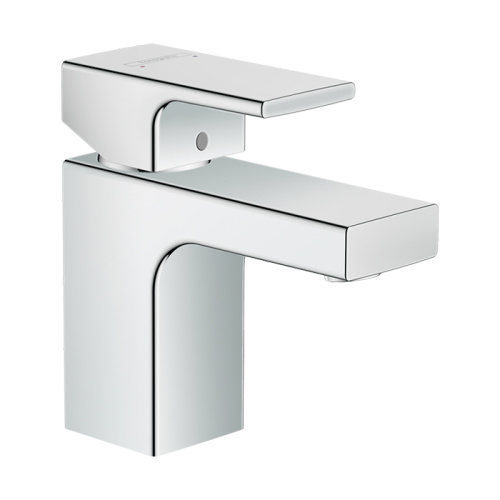 Hansgrohe Vernis Shap Смеситель для раковины, излив 70 мм, цвет: хром фото в интернет-магазине САНТЕХСИТИ