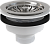 Выпуск ALCAPLAST сифона для мойки 6/4" с нержавеющей peшeткой DN115 A37 фото в интернет-магазине САНТЕХСИТИ