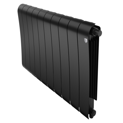 Радиатор биметаллический Royal Thermo Infinity 500 Noir Sable VR80 - 10 секц. фото в интернет-магазине САНТЕХСИТИ