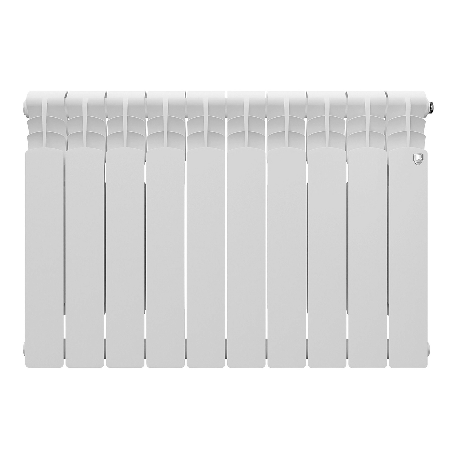 Радиатор алюминиевый Royal Thermo REVOLUTION 500/80 10 секций фото в интернет-магазине САНТЕХСИТИ