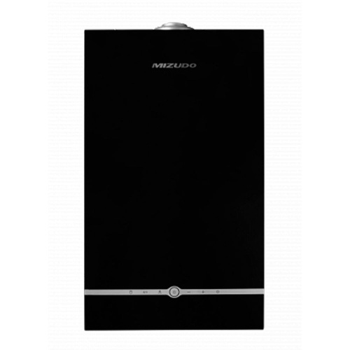 Котел газовый настенный MIZUDO GB M24Т pro 2-х конт. с шиной OT, стеклянная сенсорная панель, черная фото в интернет-магазине САНТЕХСИТИ