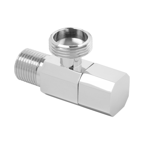 Кран VIEIR угловой с отражателем 1/2"x 1/2" хром фото в интернет-магазине САНТЕХСИТИ