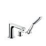 Hansgrohe Metris Смеситель на борт ванны, однорычажный, на 3 отв., цвет: хром фото в интернет-магазине САНТЕХСИТИ