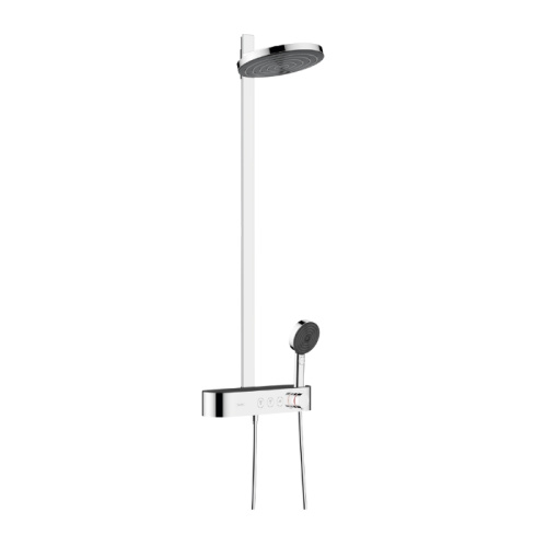 Hansgrohe Pulsify S Душевая система, настенная, 2jet, цвет: хром фото в интернет-магазине САНТЕХСИТИ