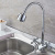 Смеситель для кухни с гибким изливом Ledeme H19 L4319-3 Хром фото в интернет-магазине САНТЕХСИТИ