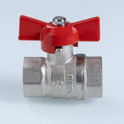Кран шаровой VALTEC СТАНДАРТ ГОСТ 3/4" бабочка вн.-вн. (PN40) фото в интернет-магазине САНТЕХСИТИ