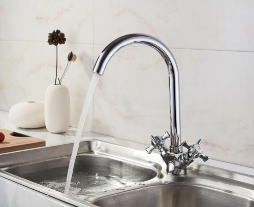 Смеситель для кухни Ledeme H11 L4311-2 фото в интернет-магазине САНТЕХСИТИ