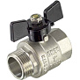 Кран шаровый TIM 3/4" вн-нар бабочка фото в интернет-магазине САНТЕХСИТИ