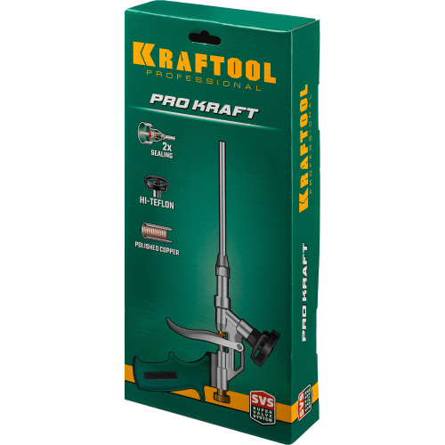 KRAFTOOL  ProKraft, тефлоновый пистолет для монтажной пены (0685) фото в интернет-магазине САНТЕХСИТИ