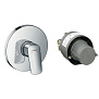 Hansgrohe Logis Комплект смесителя для душа, внешняя часть, цвет: хром фото в интернет-магазине САНТЕХСИТИ