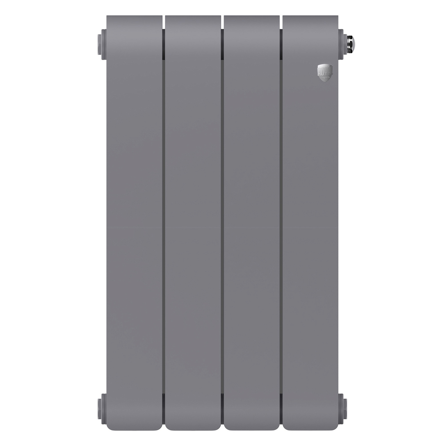 Радиатор биметаллический Royal Thermo Infinity 500 Silver Satin - 4 секц. фото в интернет-магазине САНТЕХСИТИ