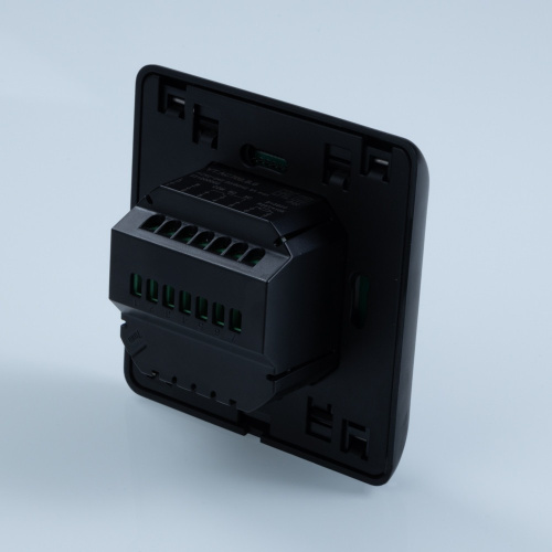 Термостат комнатный VALTEC VT.AC709.0.0 с датчиком температуры пола черный (16) фото в интернет-магазине САНТЕХСИТИ