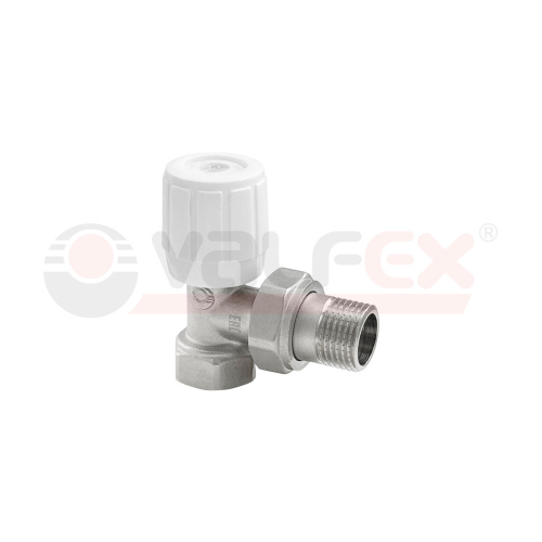 Радиаторный кран VALFEX 1/2" угловой фото в интернет-магазине САНТЕХСИТИ