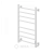 Полотенцесушитель НИКА с греющим кабелем STEP-3 80/40 U фото в интернет-магазине САНТЕХСИТИ