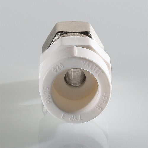 PPr VALTEC Муфта c накидной гайкой для перехода на КОНУС 20х1/2" фото в интернет-магазине САНТЕХСИТИ