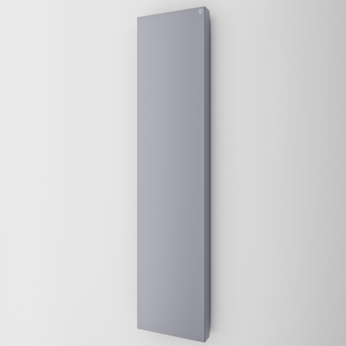 Дизайн-радиатор вертикальный Royal Thermo Flat 300-1800 Silver Satin фото в интернет-магазине САНТЕХСИТИ