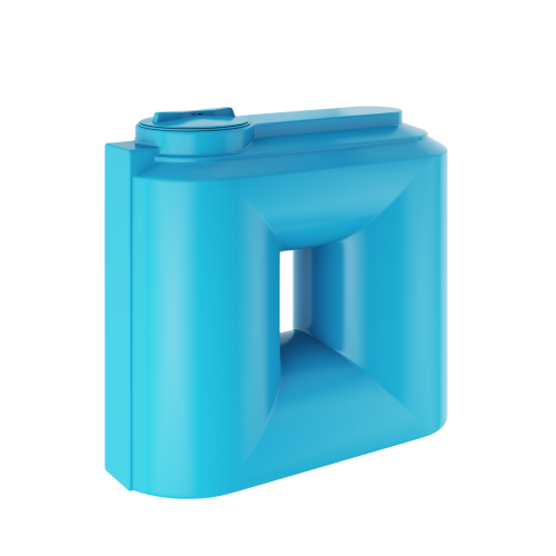 Бак для воды АКВАТЕК Combi  W-500 (синий) с поплавком фото в интернет-магазине САНТЕХСИТИ