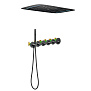 Душевая система встроенная с термостатом Timo Saona SX-2319/03SM черный фото в интернет-магазине САНТЕХСИТИ