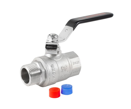 Кран шаровый PROFACTOR STRONG 3/4" вн.-нар. стальная рукоятка (6/60) фото в интернет-магазине САНТЕХСИТИ