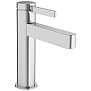 Hansgrohe Finoris Смеситель для раковины, 1 отв., с донным клапаном Push-Open, цвет: хром фото в интернет-магазине САНТЕХСИТИ