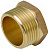 Резьбовой фитинг TIM Заглушка (латун.) нар.р. 3/4" фото в интернет-магазине САНТЕХСИТИ
