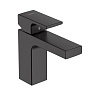 Hansgrohe Vernis Blend Смеситель для раковины, излив 100 мм, цвет: матовый черный фото в интернет-магазине САНТЕХСИТИ
